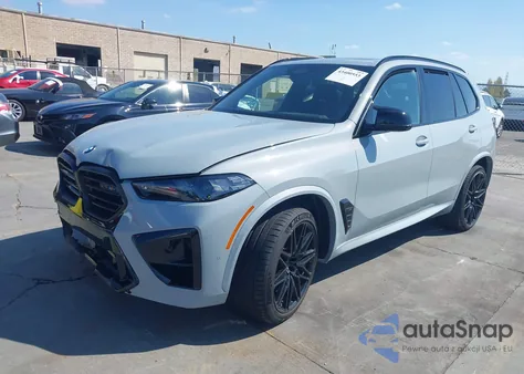 2026 BMW X5 M Competition из США, поврежденный, VIN 5YM13ET01T9055780